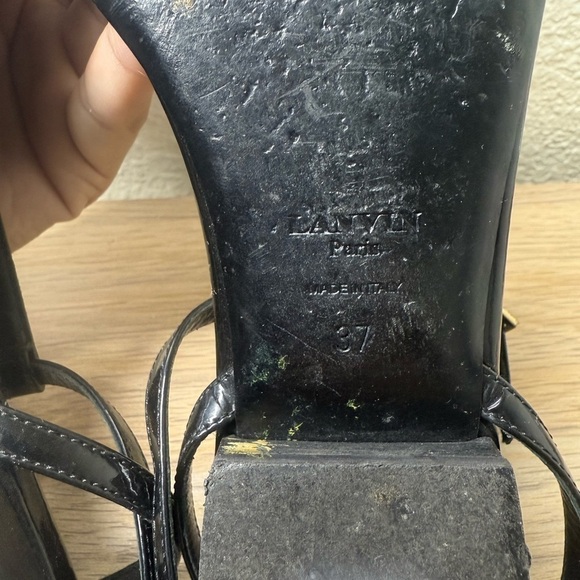 Lanvin Pearl Sandals Size 37 - Picture 7 of 8